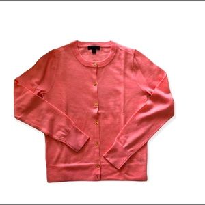 J.Crew pink cardigan NWOT